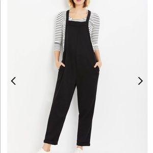 Pea in the Pod Black Overalls- NWT